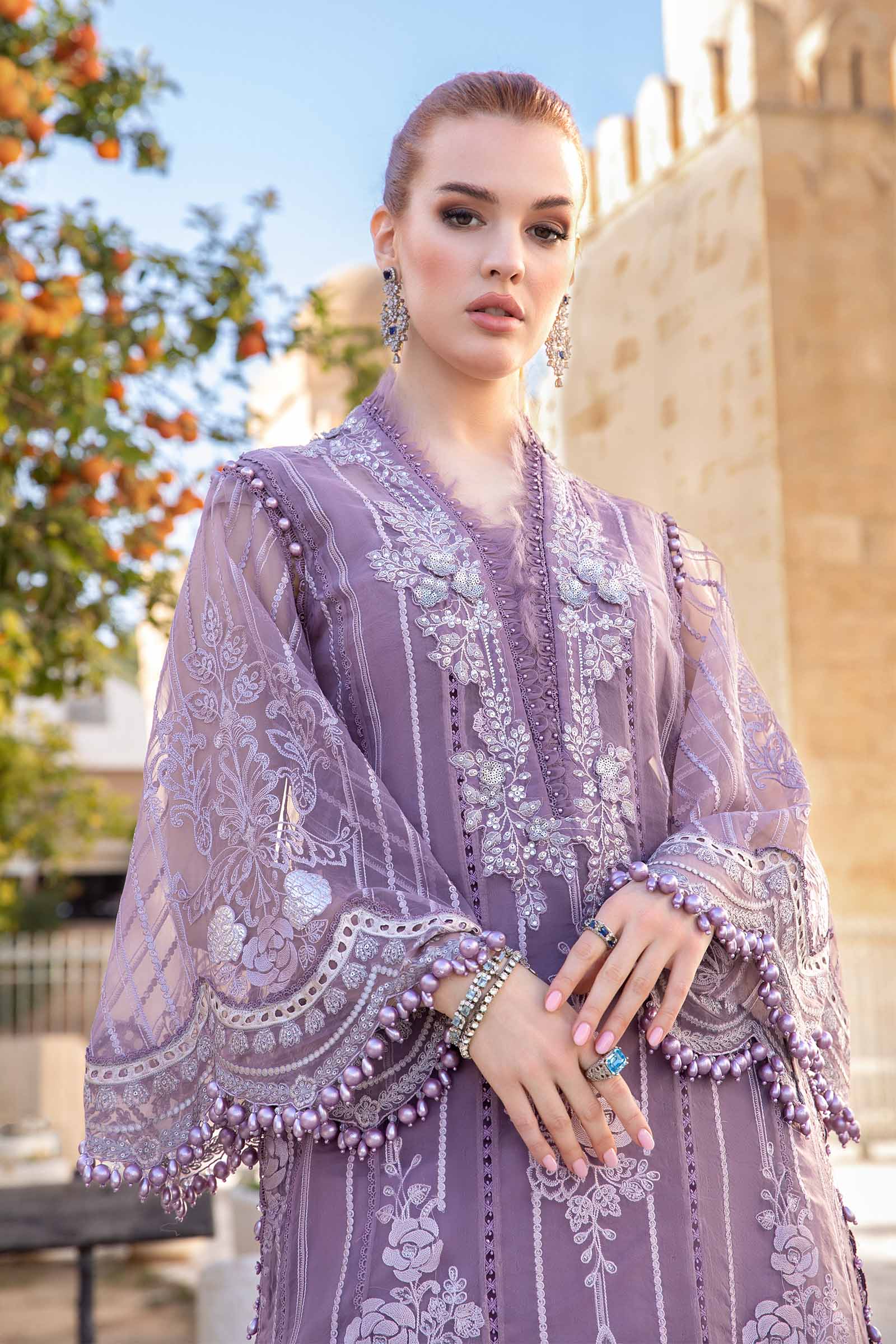 Unstitched Lawn | D-2401-A - Image 2