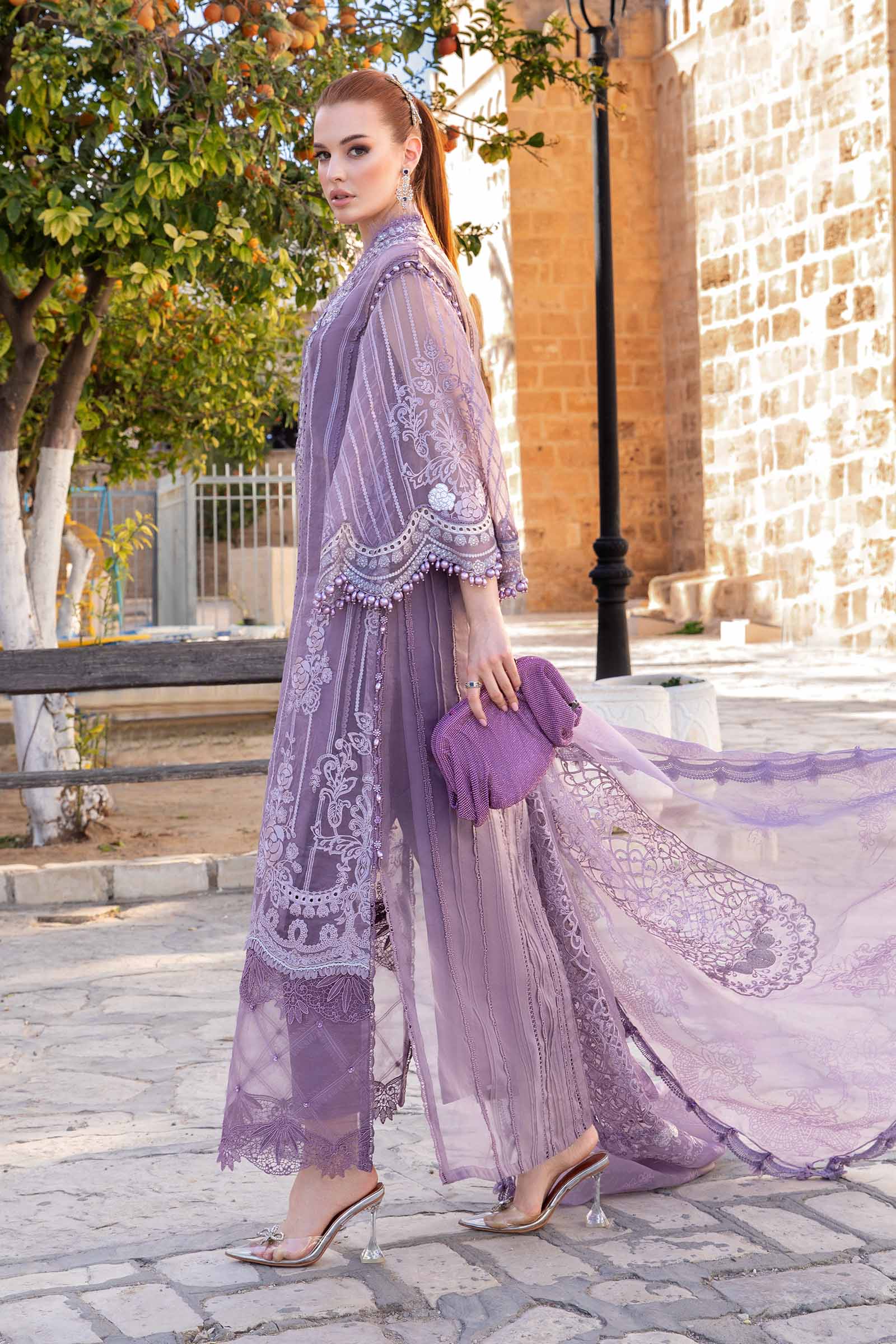 Unstitched Lawn | D-2401-A - Image 6