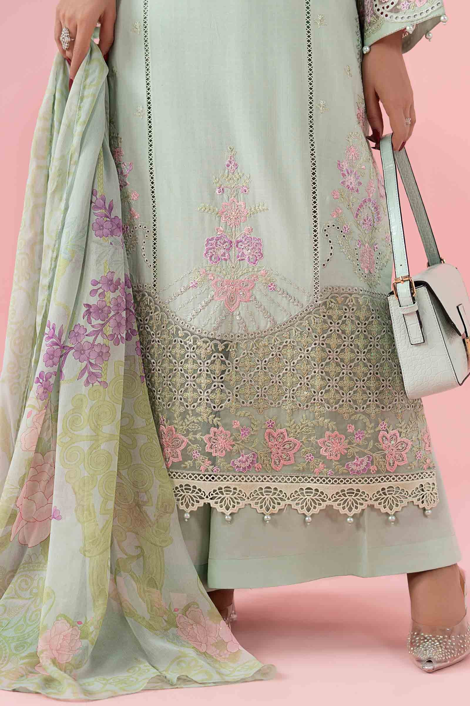 3 Piece Embroidered Dobby Suit - Image 5