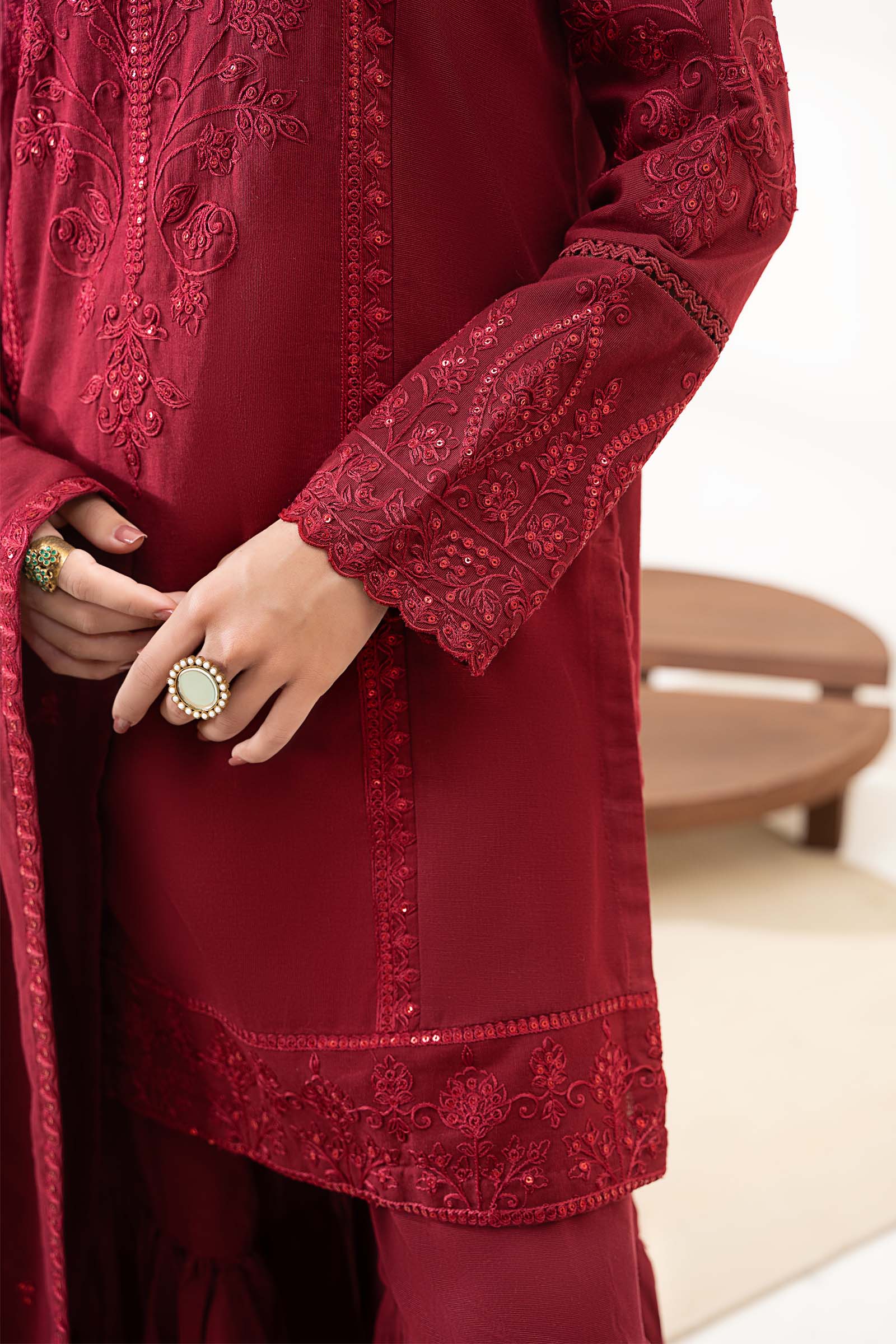 Suit Maroon DW-W23-04 - Image 6