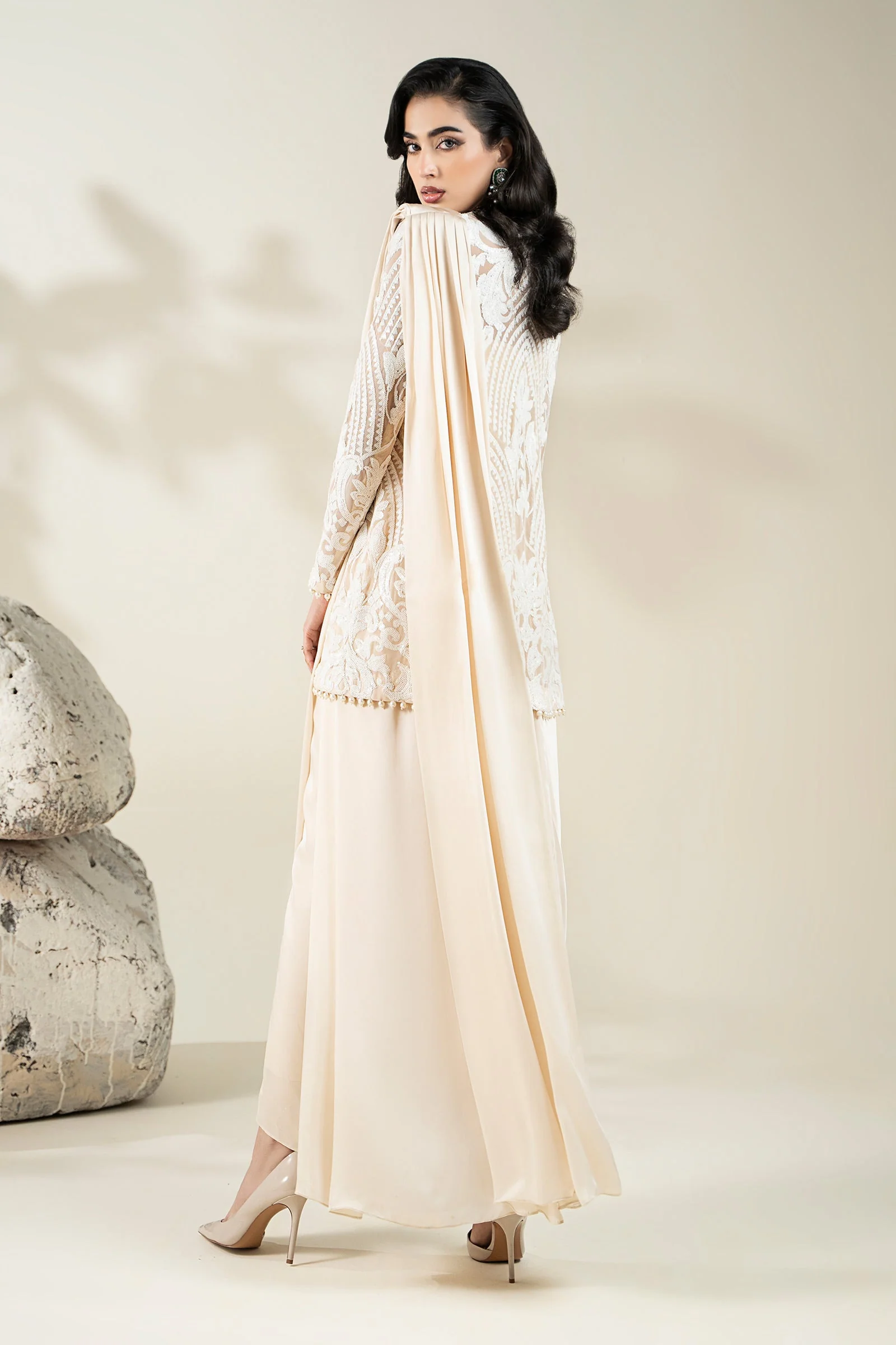 Embroidered Net Fabric (1Pc) | LF-CH25-09 - Image 13