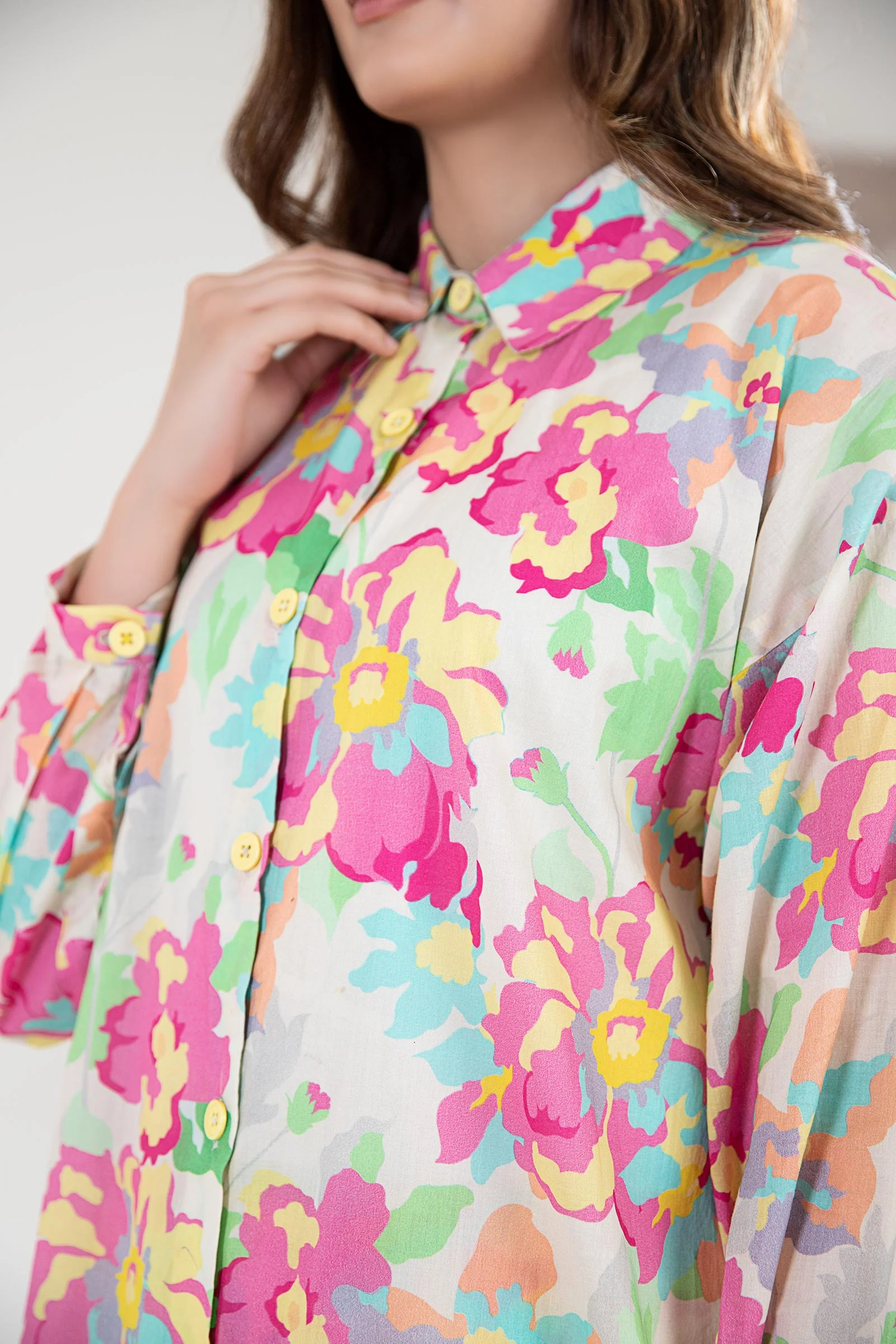 2 Piece Printed Arabic Lawn Suit - Image 3