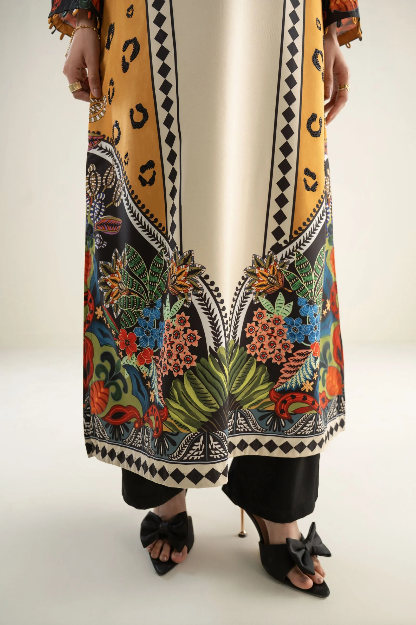 Printed Crepe Shirt - Image 6