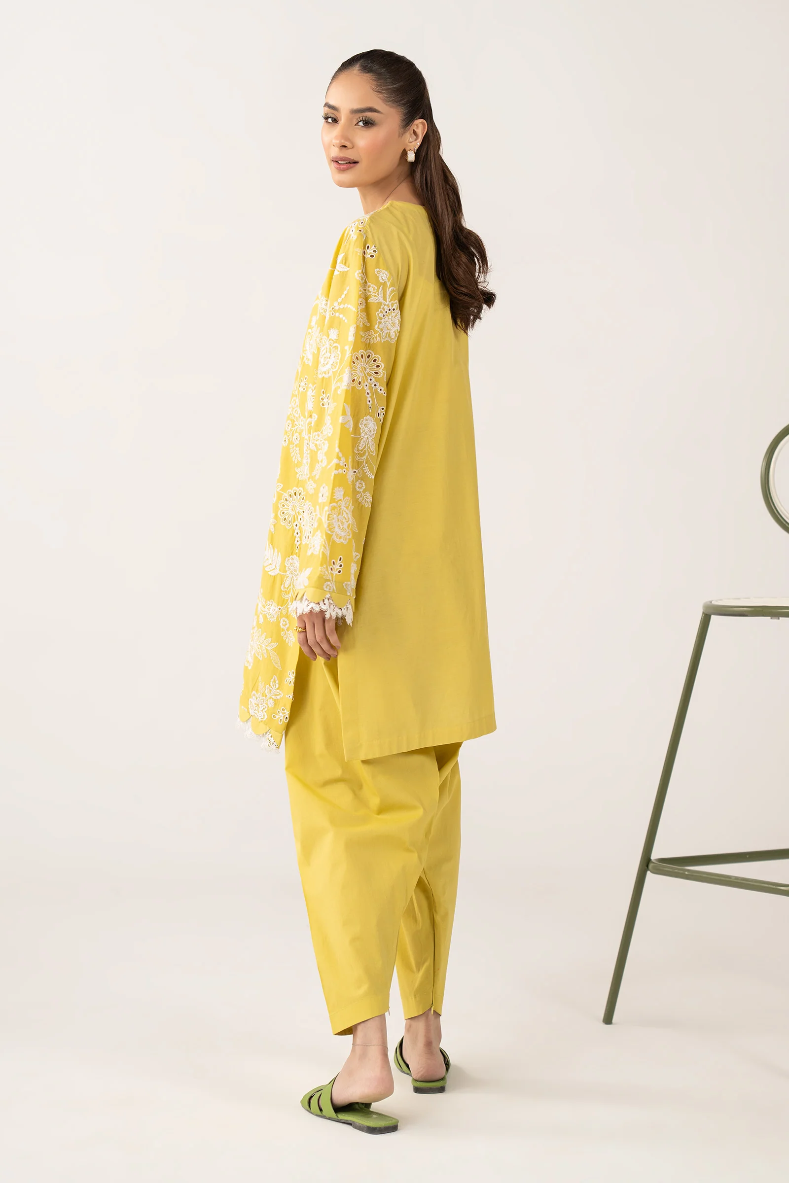 2 Pc Embroidered Lawn Suit - Image 7