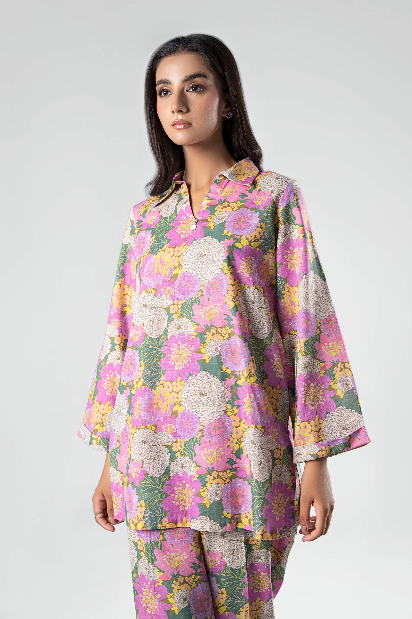 2 Piece - Khaddar Suit | MB-US23-204-B - Image 2