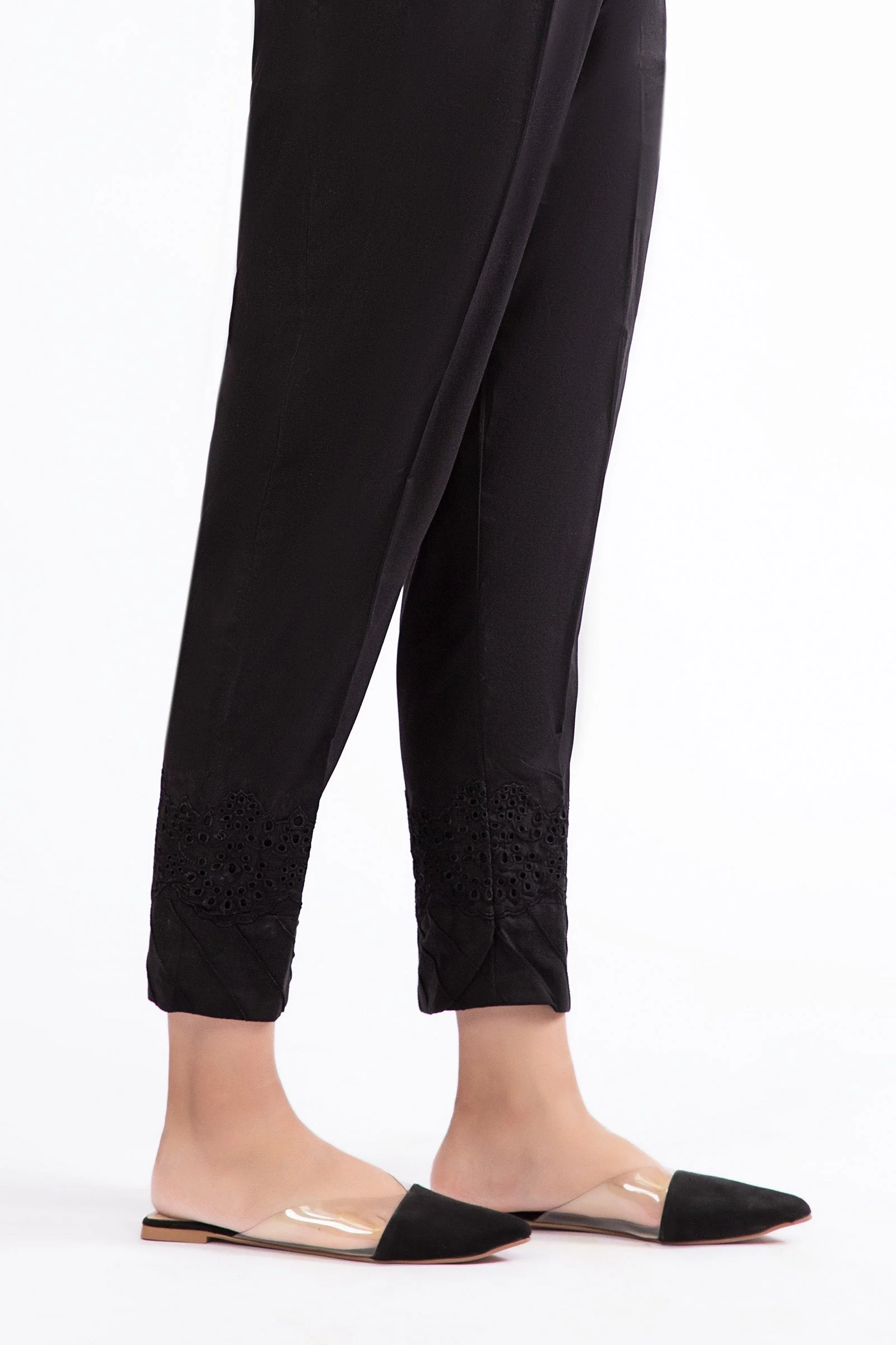 Embroidered Cambric Trouser | MB-W23-182 - Image 2