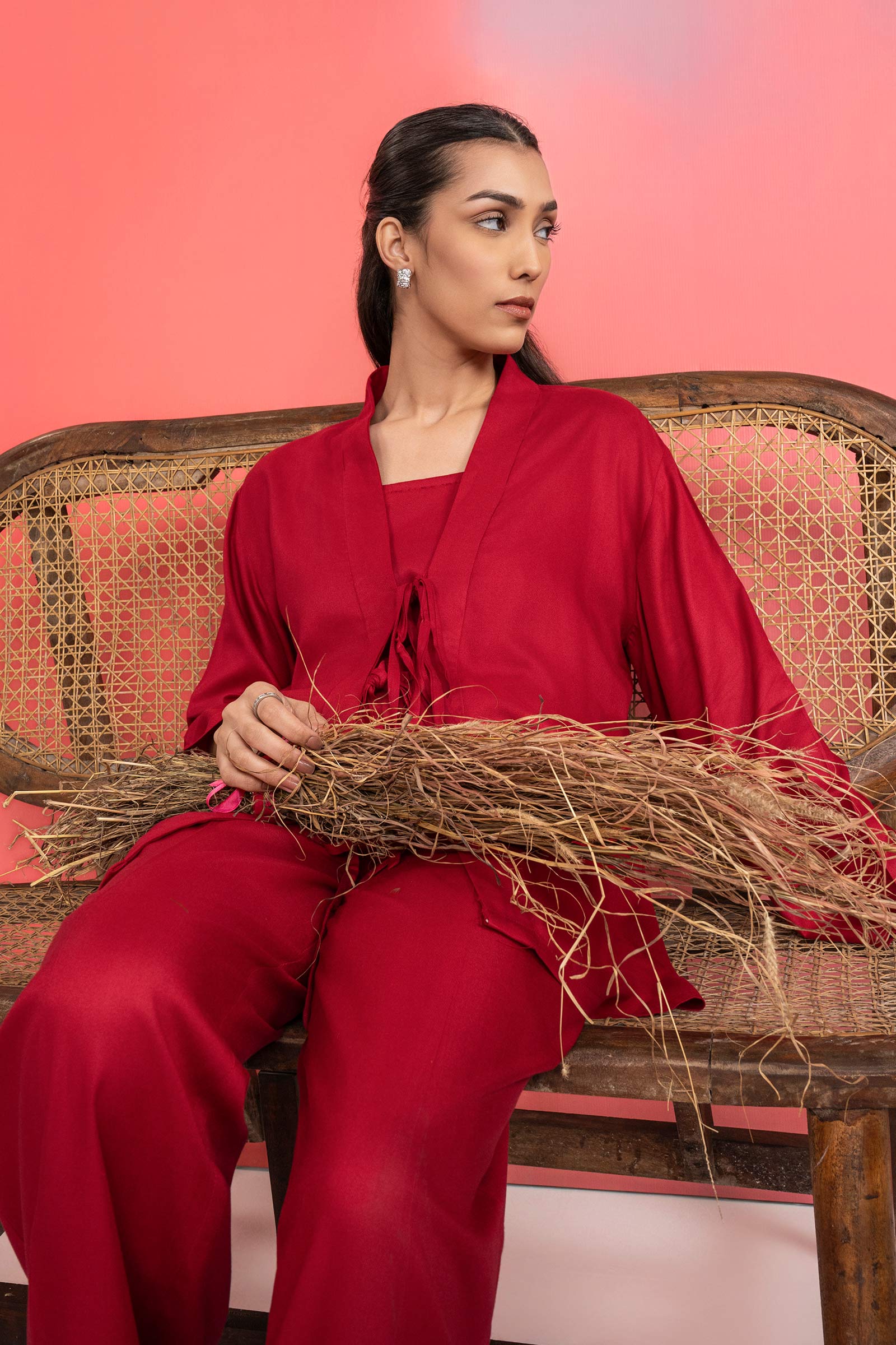3 Pc Dyed Twill Suit - Image 3