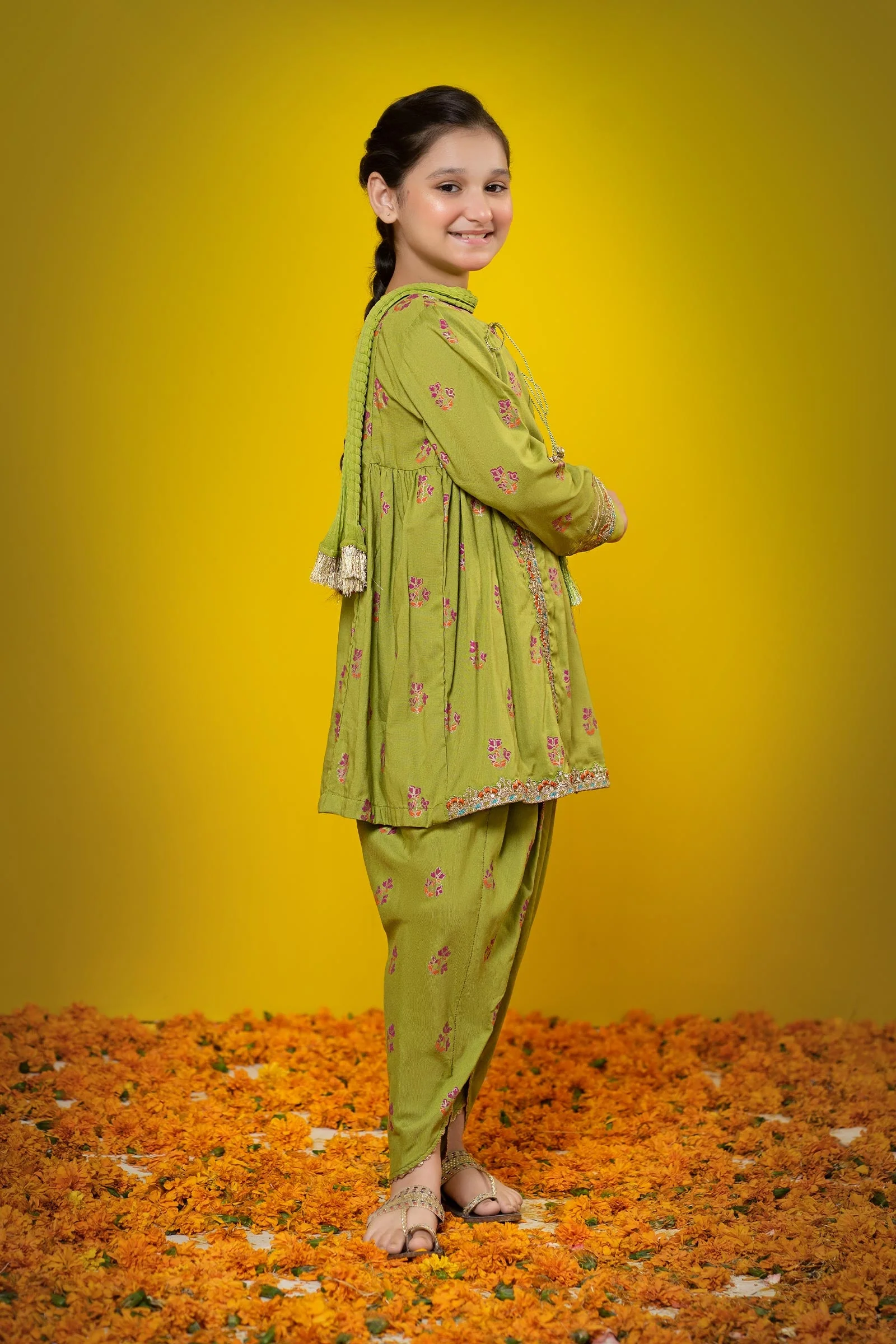 Suit Lime Green MKD-W23-15 - Image 2